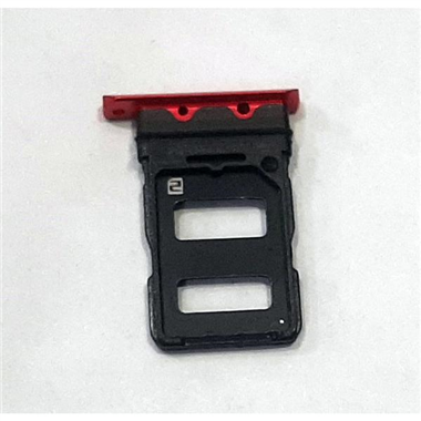 Soporte o bandeja dual sim roja para Asus Rog Phone 6 5G calidad premium