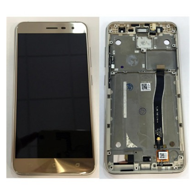Asus Zenfone 3 ZE552KL pantalla lcd + tactil dorado + marco premium