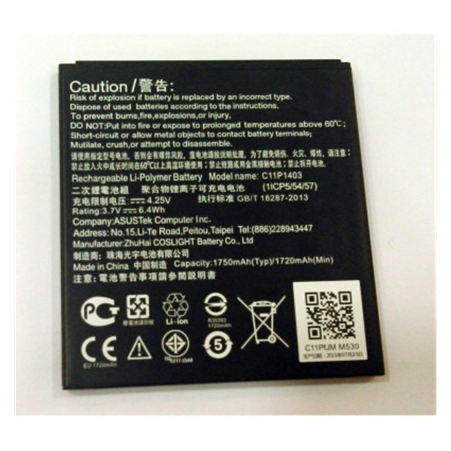 Bateria Original C11P1403 ASUS ZenFone 4 A450CG 1750 mAh