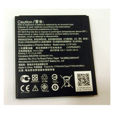 Bateria Original C11P1403 ASUS ZenFone 4 A450CG 1750 mAh