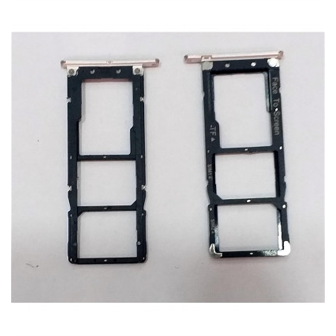 Soporte o bandeja sim dorada para Asus Zenfone 4 Max ZC520KL