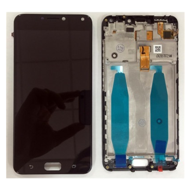 Asus Zenfone 4 Max ZC554KL pantalla lcd + tactil negro + marco premium