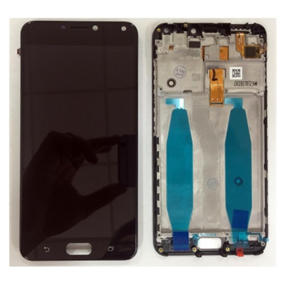 Asus Zenfone 4 Max ZC554KL pantalla lcd + tactil negro + marco premium