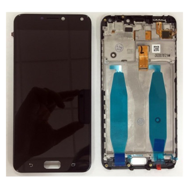 Asus Zenfone 4 Max ZC554KL pantalla lcd + tactil negro + marco premium