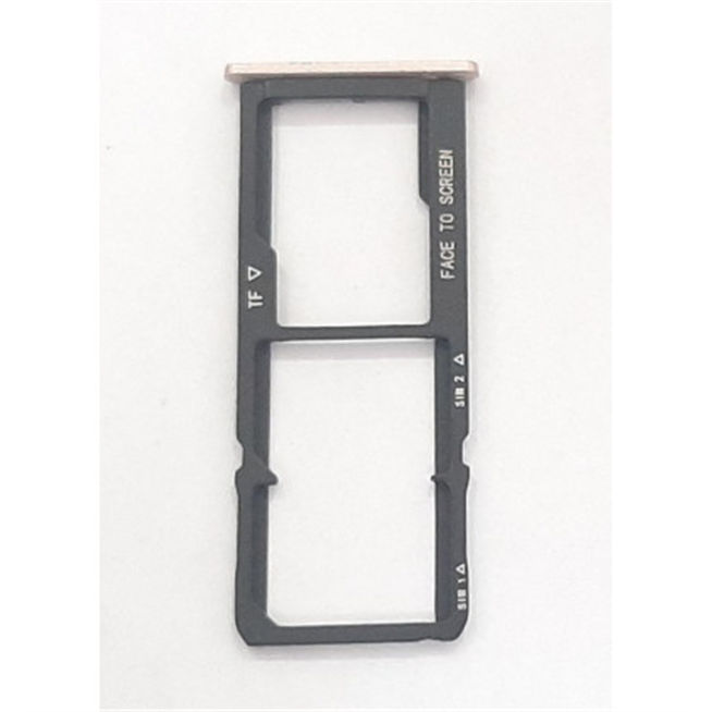 Soporte o bandeja sim dorado para Asus Zenfone 4 Selfie ZB553KL calidad premium