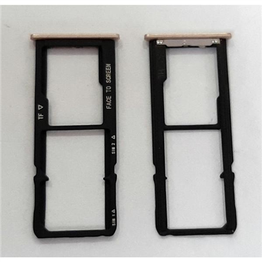 Soporte o bandeja sim dorada para Asus ZenFone 4 Selfie ZD553KL calidad premium