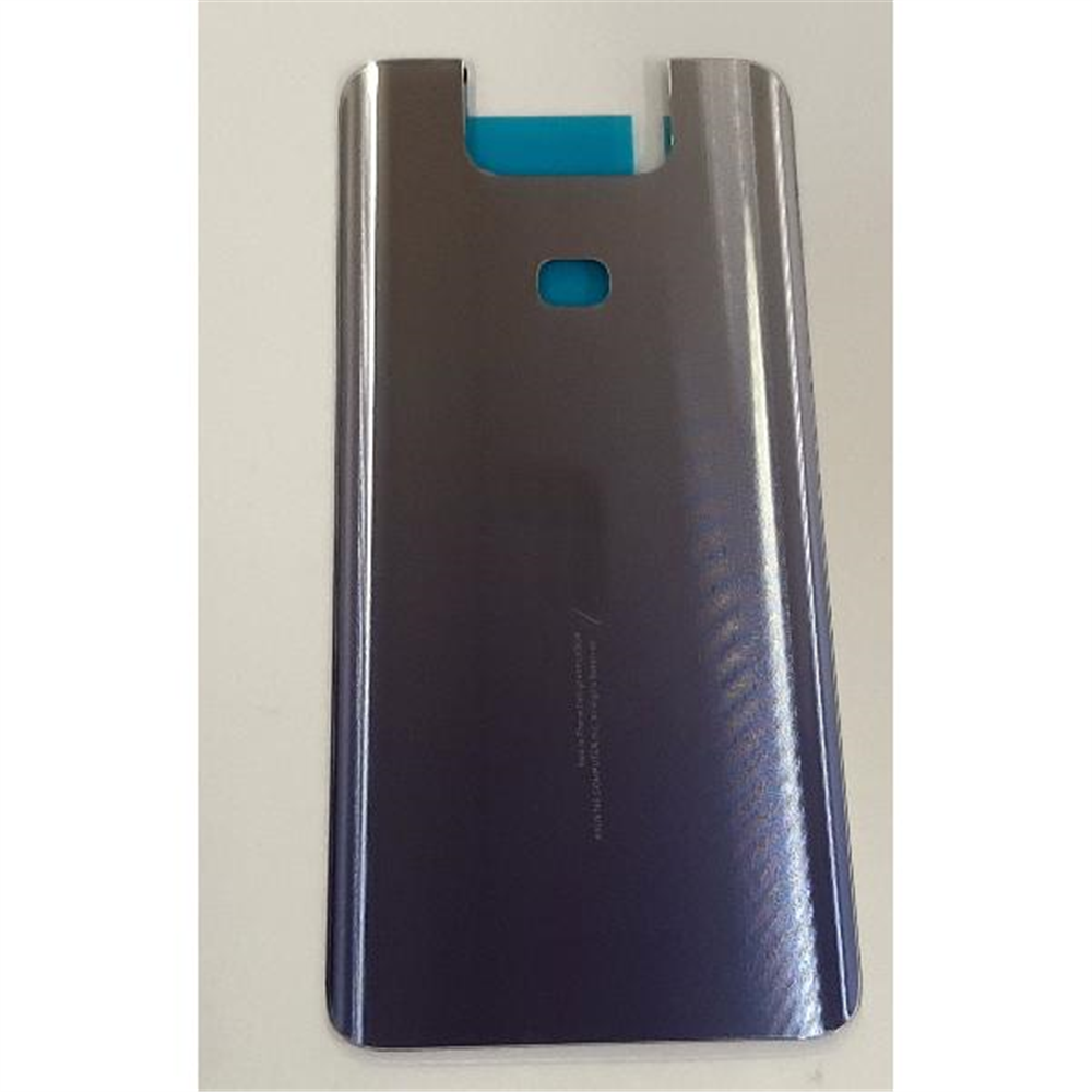 Tapa trasera o tapa bateria plata para Asus Zenfone 6 2019 ZS630KL