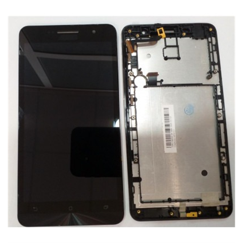 Asus Zenfone 6 A600CG pantalla lcd + tactil negro + marco negro