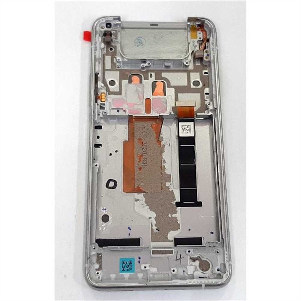 Pantalla lcd para Asus Zenfone 7 ZS670KS mas tactil negro mas marco plata calidad premium
