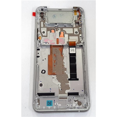 Pantalla lcd para Asus Zenfone 7 ZS670KS mas tactil negro mas marco plata calidad premium