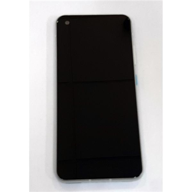 Pantalla lcd para Asus Zenfone 8 ZS590KS mas tactil negro mas marco plata calidad premium