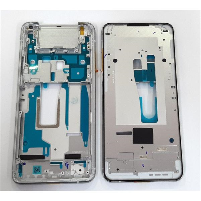 Carcasa central o marco plata para Asus Zenfone 8 Flip ZS672KS calidad premium