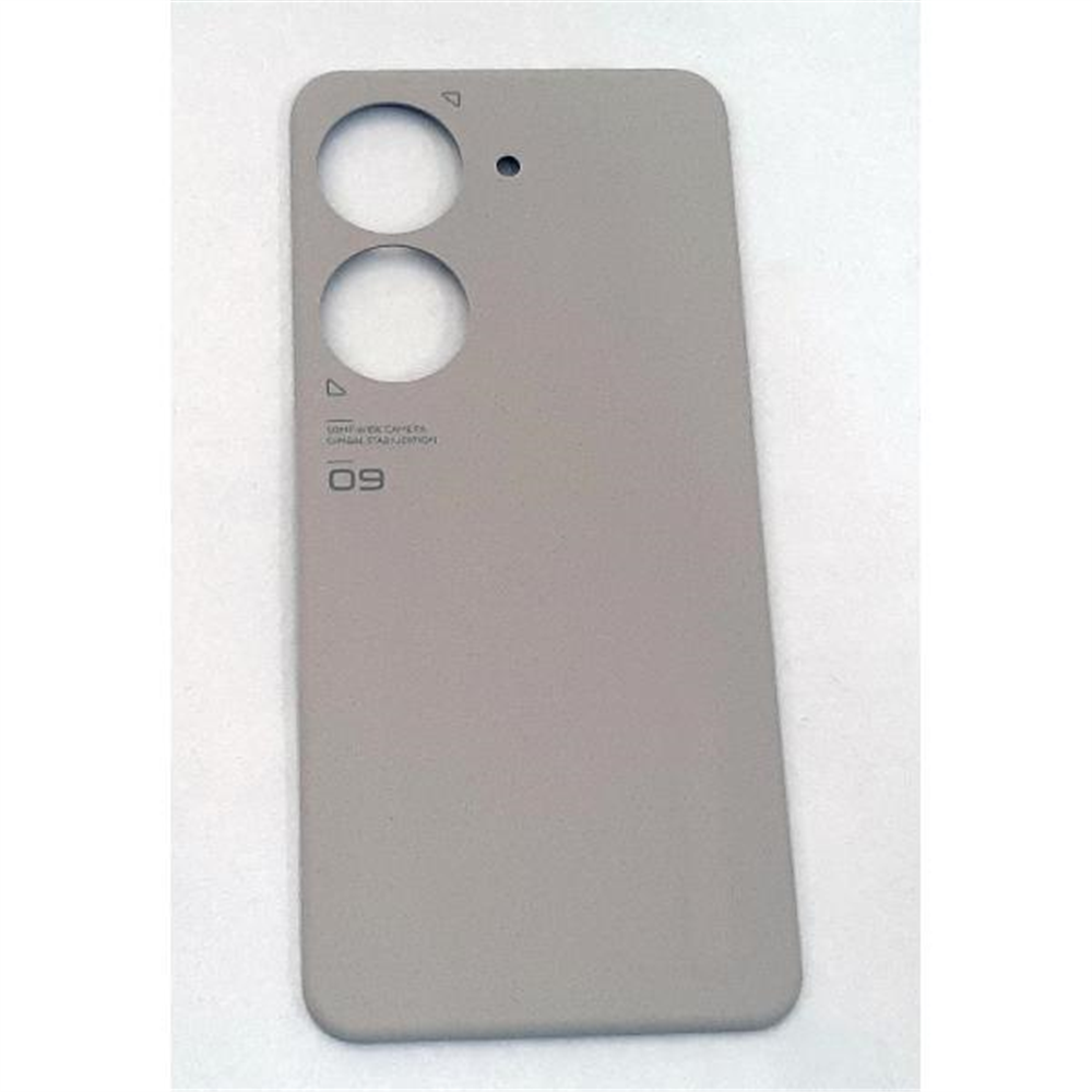 Tapa trasera o tapa bateria plata para Asus Zenfone 9