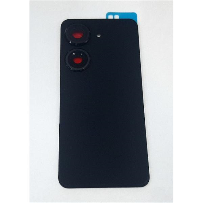 Tapa trasera o tapa bateria negra para Asus Zenfone 9 mas cubierta camara