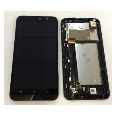 Asus Zenfone GO ZB551KL pantalla lcd + tactil negro + marco