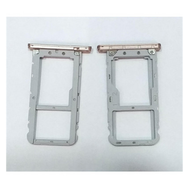 Soporte o bandeja sim dorada para Asus Zenfone Live ZB501KL
