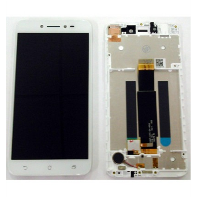 Asus Zenfone Live ZB501KL pantalla lcd + tactil blanco + marco premium