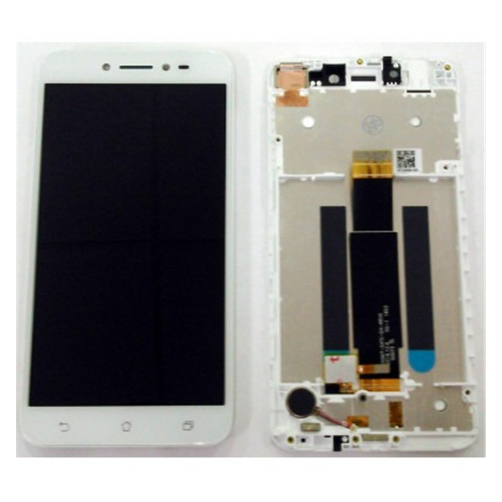 Asus Zenfone Live ZB501KL pantalla lcd + tactil blanco + marco premium
