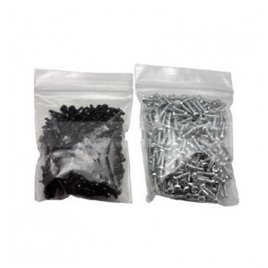 Blackberry 8520 Set de tornillos plata y negro.