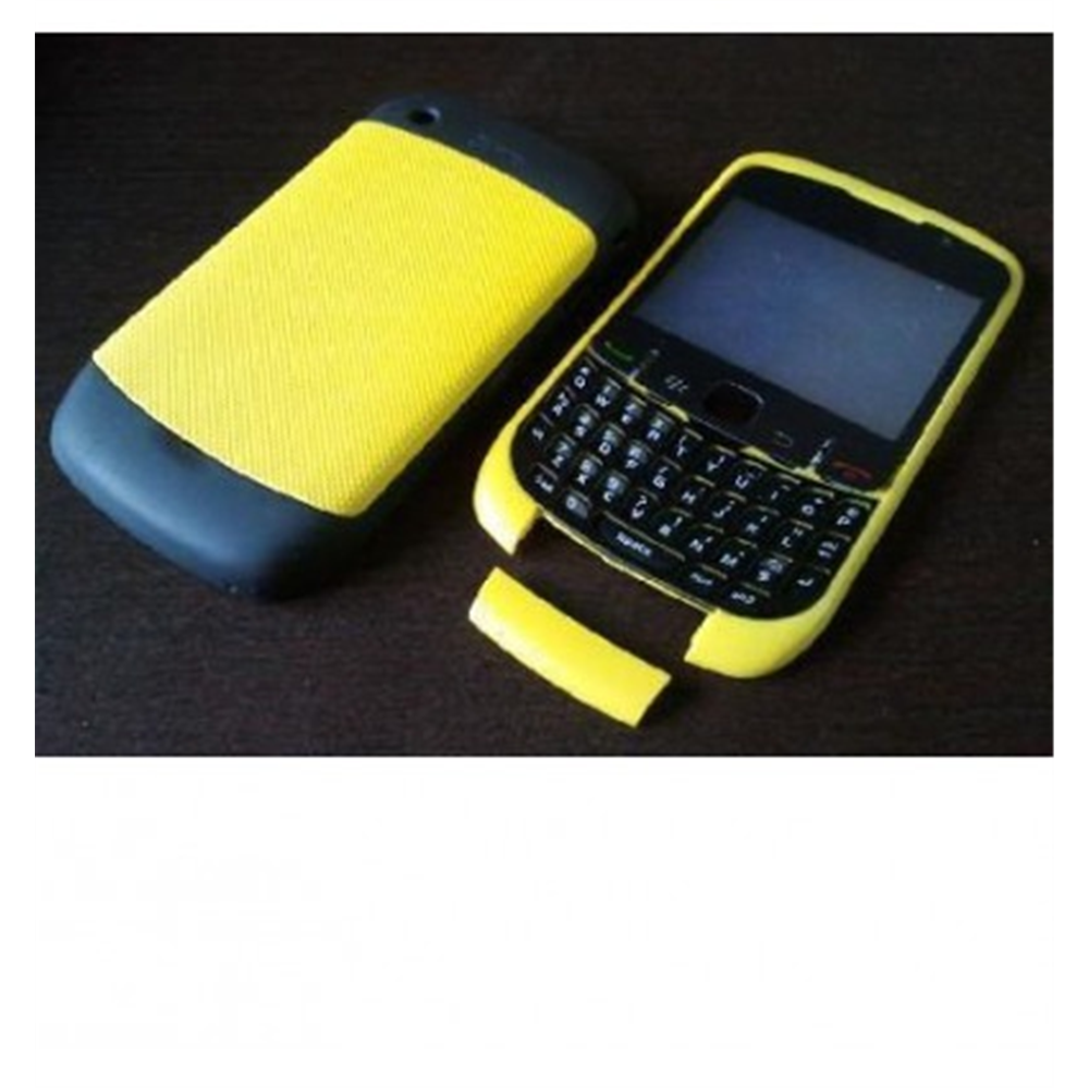 Carcasa completa amarilla Blackberry 9300