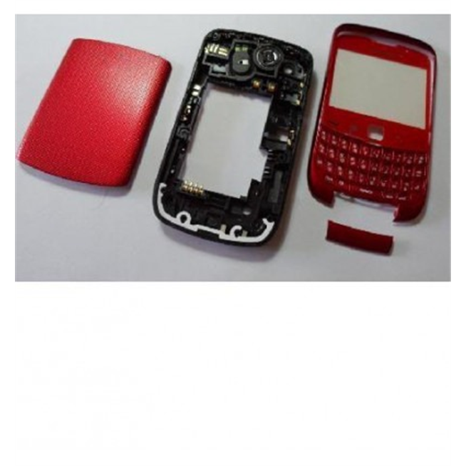 Carcasa completa roja Blackberry 9300