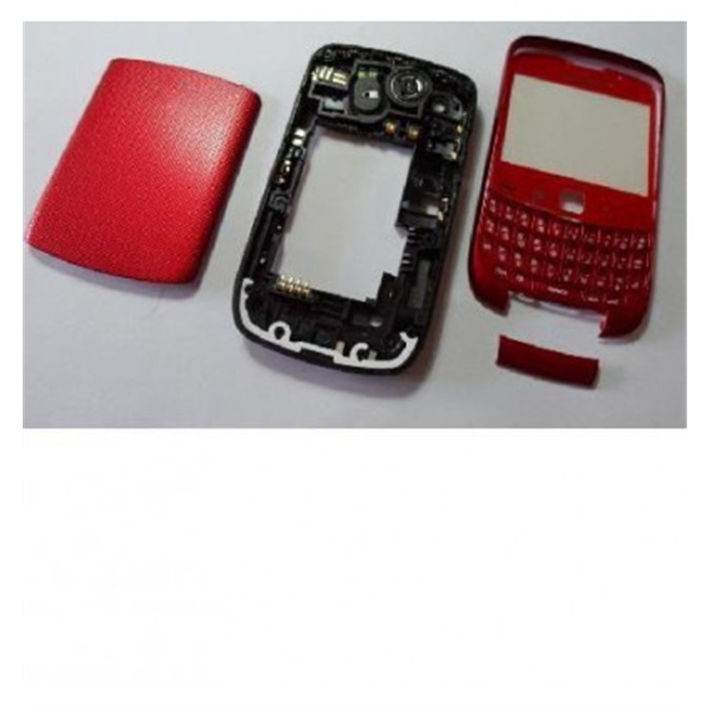 Carcasa completa roja Blackberry 9300
