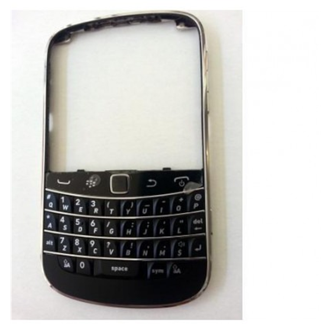 Blackberry 9900 Carcasa frontal negro premium