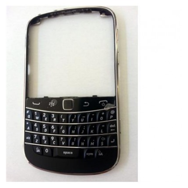 Blackberry 9900 Carcasa frontal negro premium