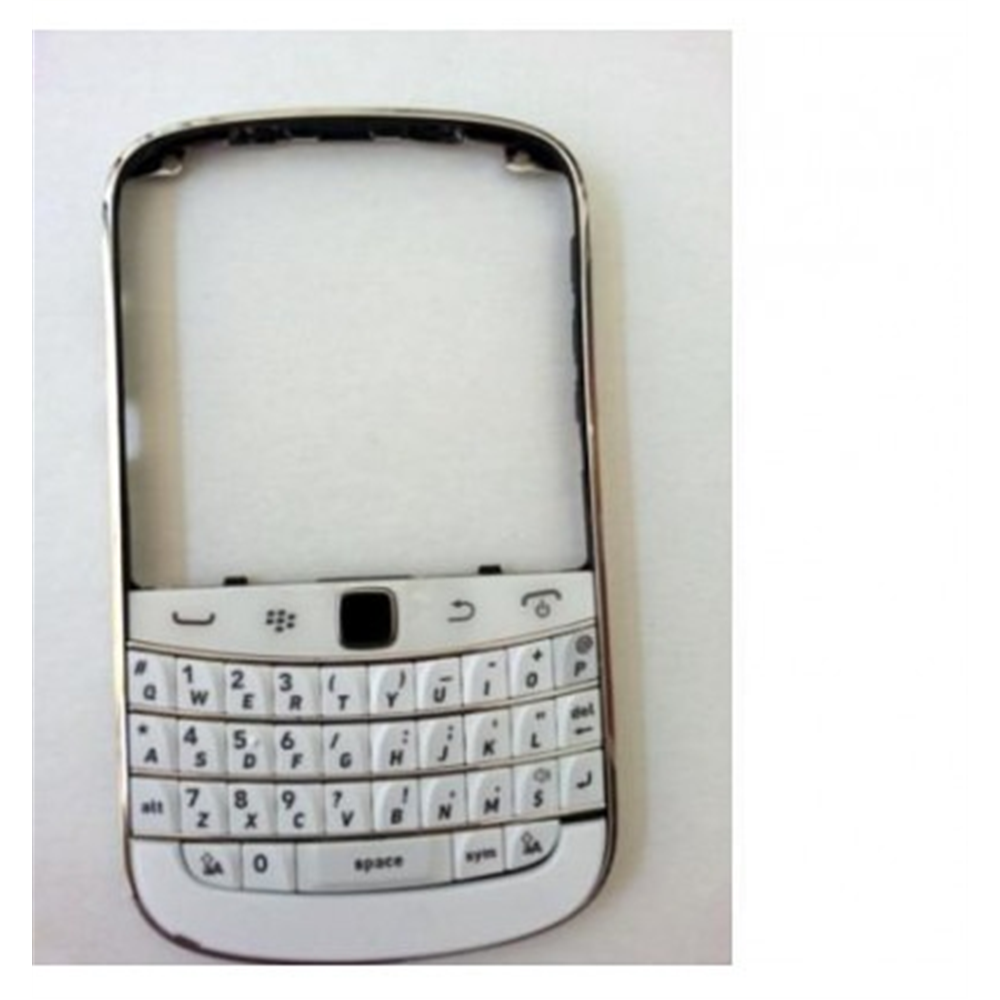Blackberry 9900 Carcasa frontal blanco premium