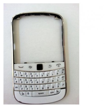 Blackberry 9900 Carcasa frontal blanco premium