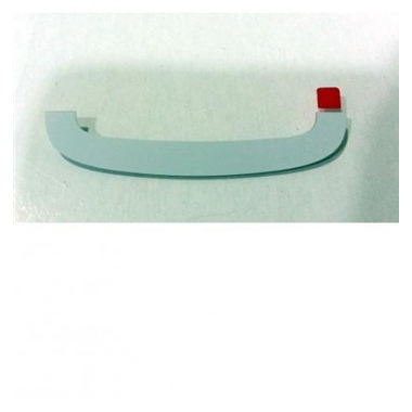 Blackberry Q10 embellecedor inferior blanco premium