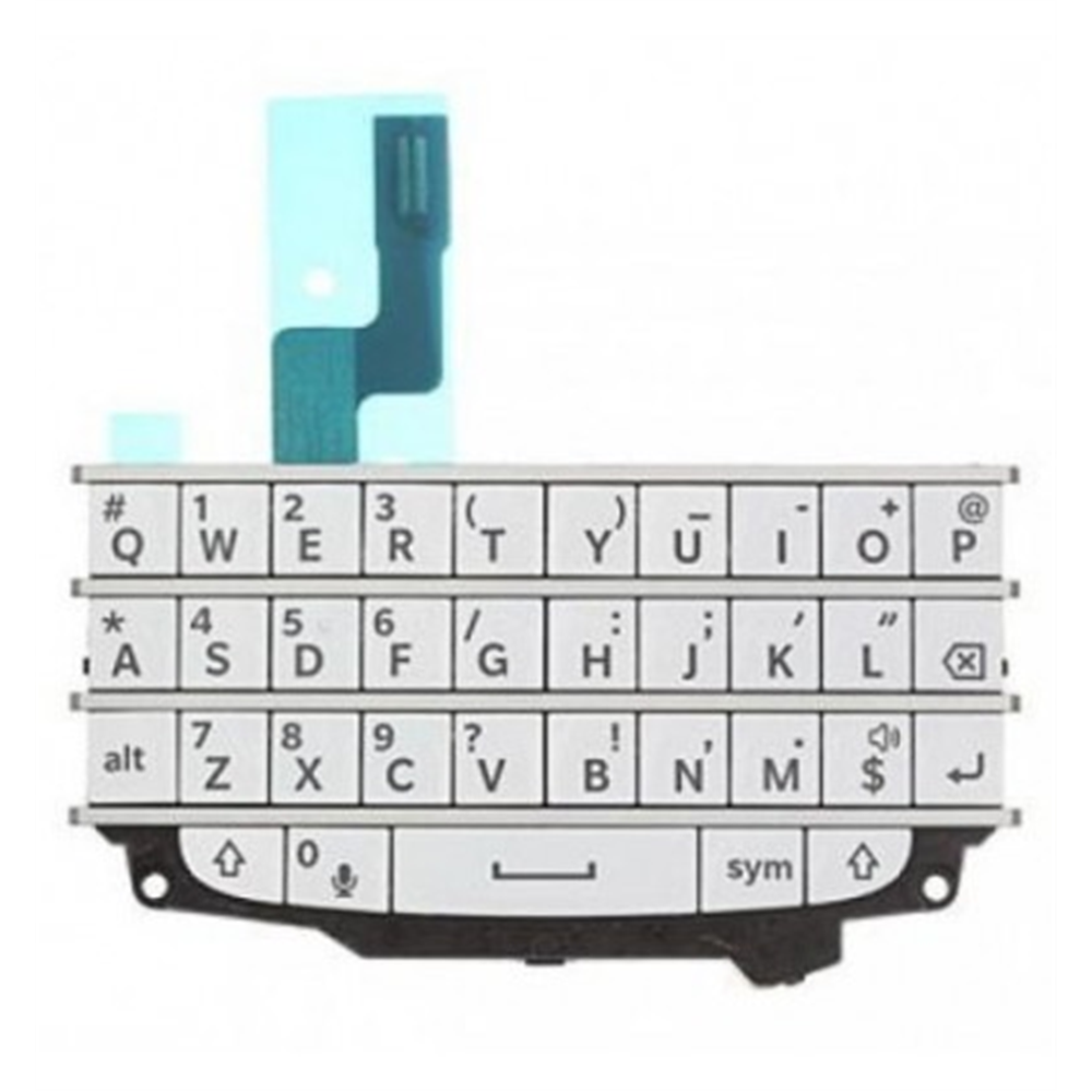 Blackberry Q10 flex teclado blanco premium