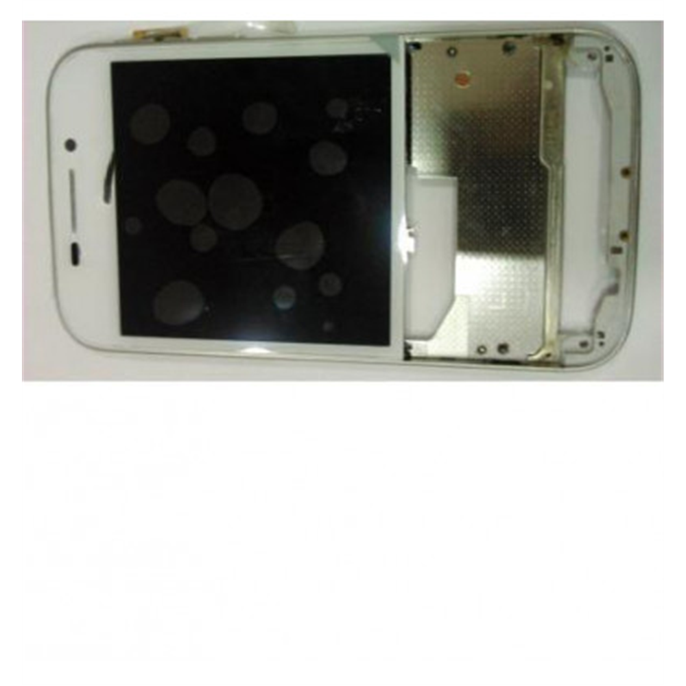 Blackberry Q20 pantalla lcd + táctil blanco + marco premium
