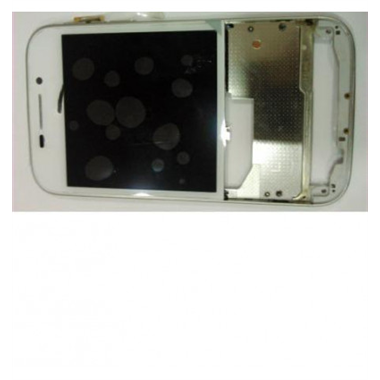 Blackberry Q20 pantalla lcd + táctil blanco + marco premium