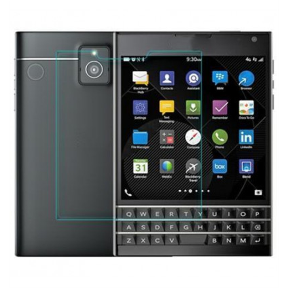 Blackberry Q30 Passport protector cristal templado