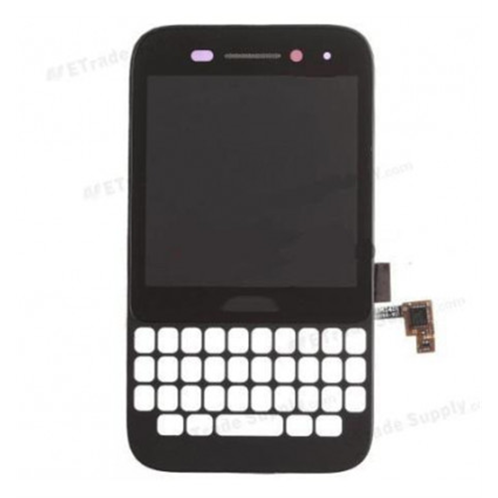 Blackberry Q5 001/111 Pantalla Lcd+ Táctil negro + Marco ori