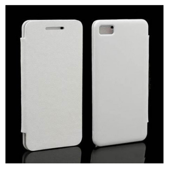 Blackberry Z10 Flip Cover Blanca