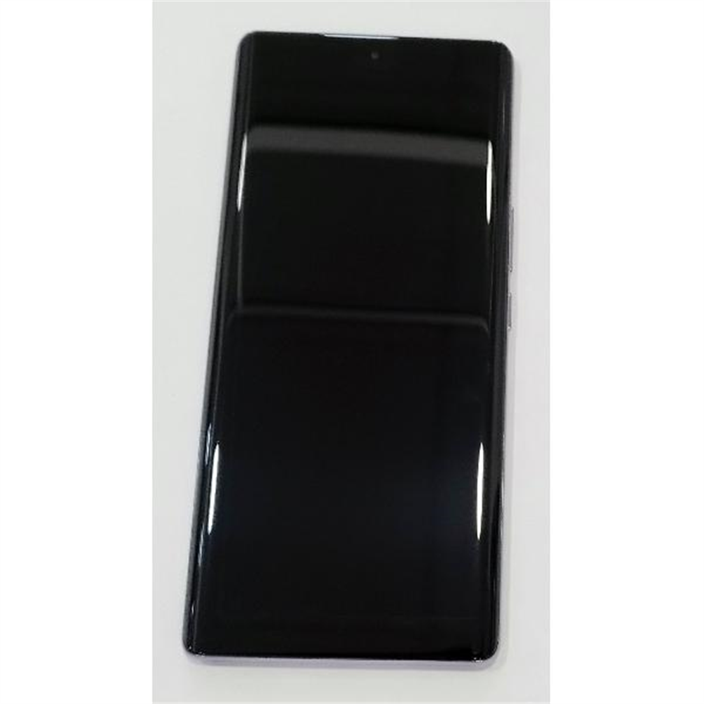 Pantalla lcd para Blackview A200 Pro mas tactil negro con marco morado calidad premium