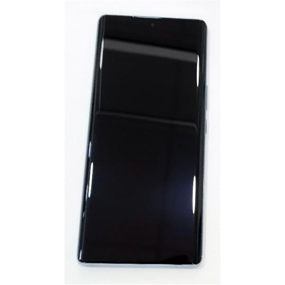 Pantalla lcd para Blackview A200 Pro mas tactil negro con marco azul calidad premium