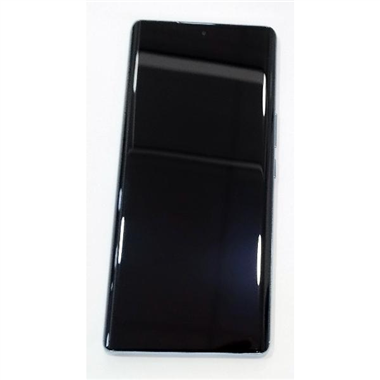Pantalla lcd para Blackview A200 Pro mas tactil negro con marco azul calidad premium