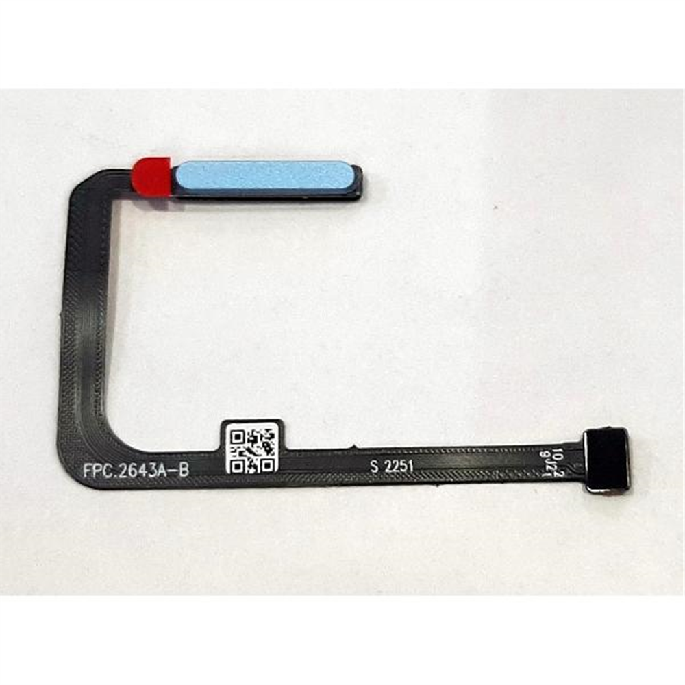 Flex boton home azul para Blackview A52 calidad premium