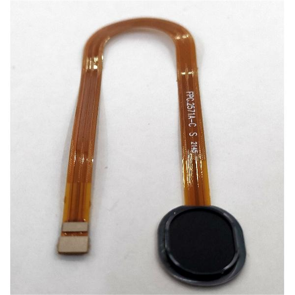 Flex boton home negro para Blackview A50 calidad premium