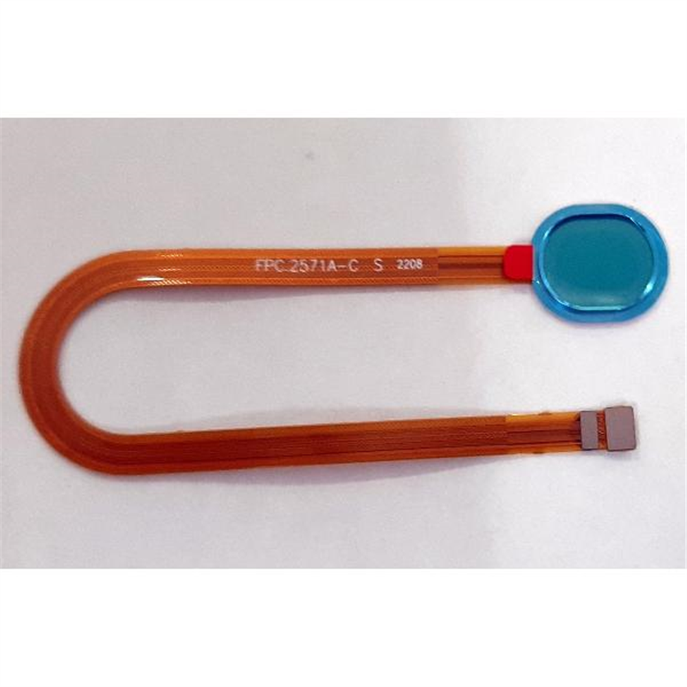Flex boton home azul para Blackview A50 calidad premium