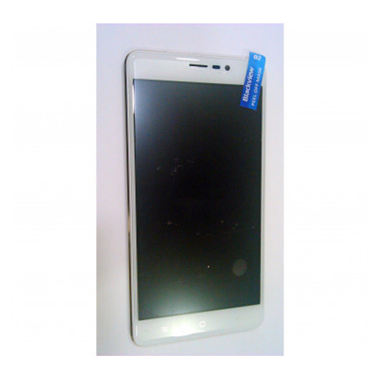 Pantalla lcd para Blackview A8 Max mas tactil blanco mas marco dorado calidad premium