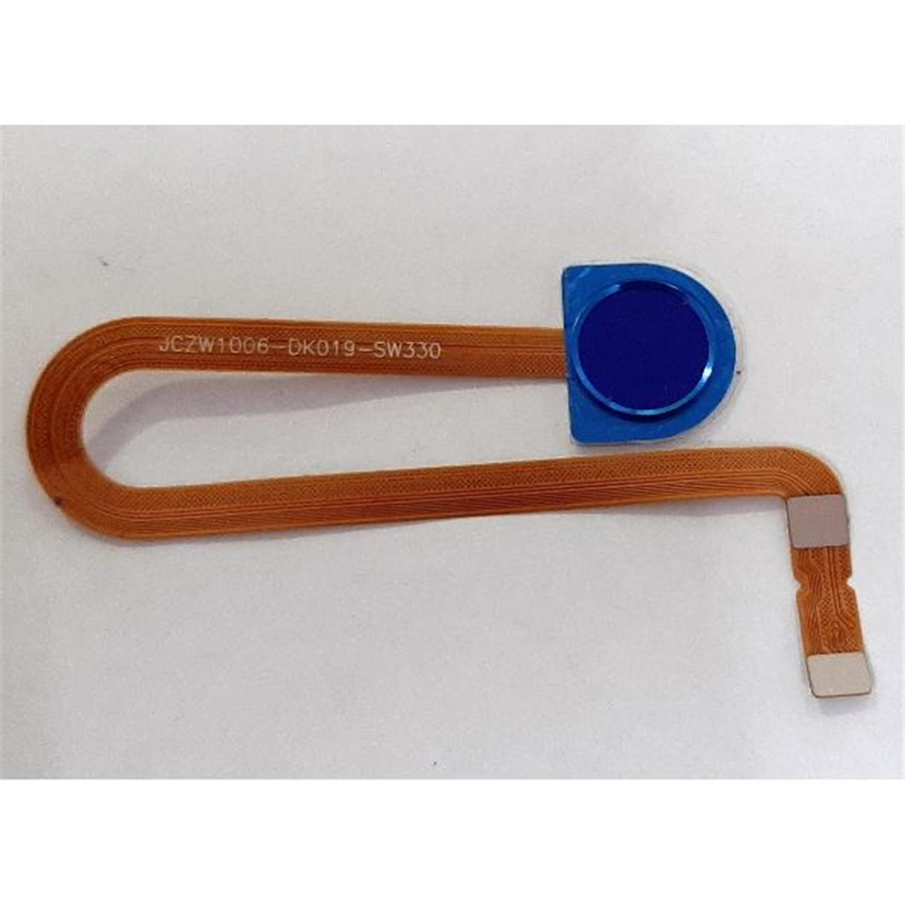 Flex boton home azul para Blackview A80S calidad premium