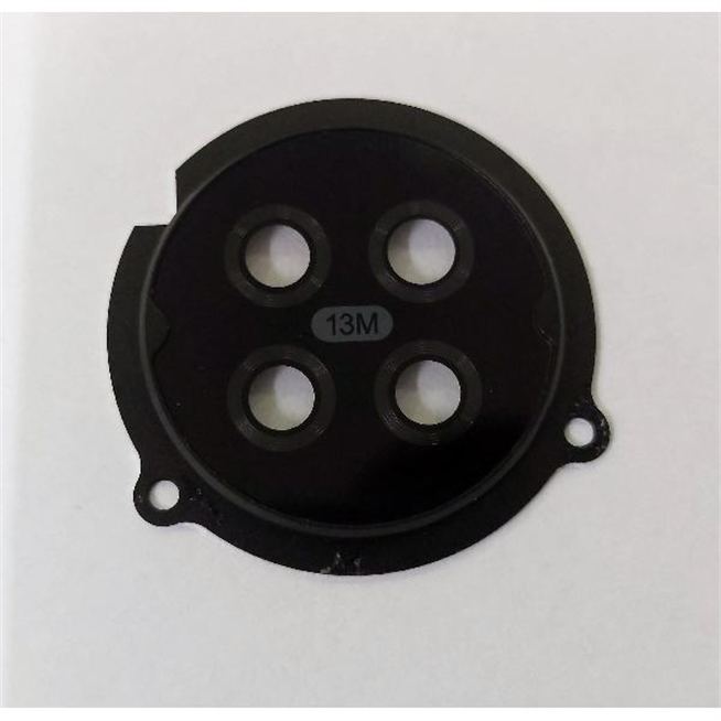 Cubierta camara negra mas cristal camara para Blackview A80S calidad premium