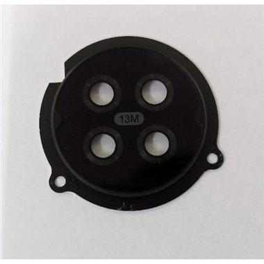 Cubierta camara negra mas cristal camara para Blackview A80S calidad premium