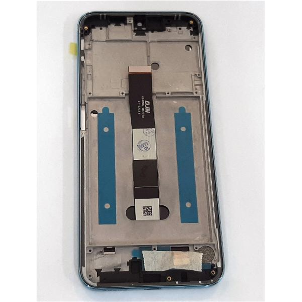 Pantalla lcd para Blackview A95 mas tactil negro mas marco azul calidad premium