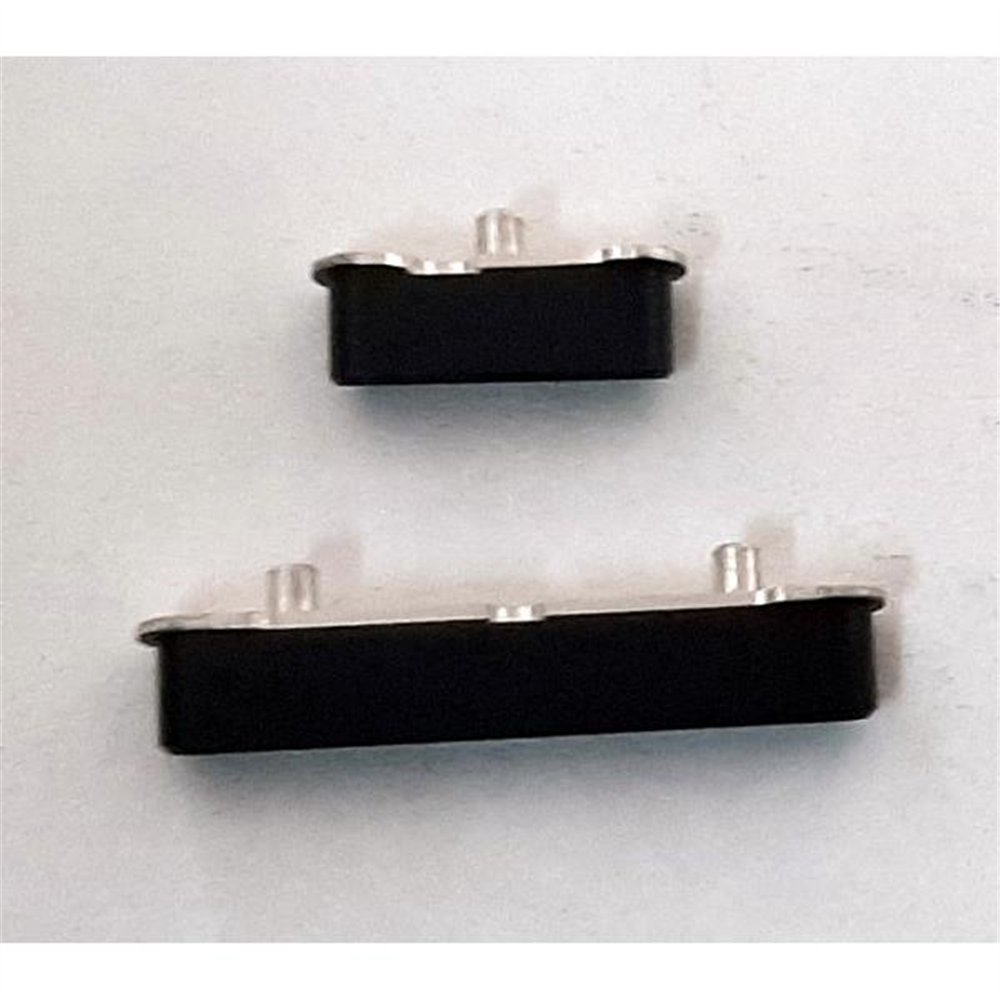 Set 2 botones negros para Blackview BV5500 calidad premium