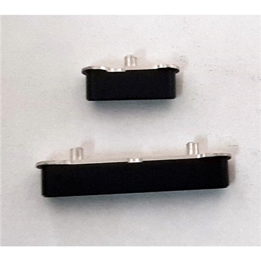 Set 2 botones negros para Blackview BV5500 calidad premium